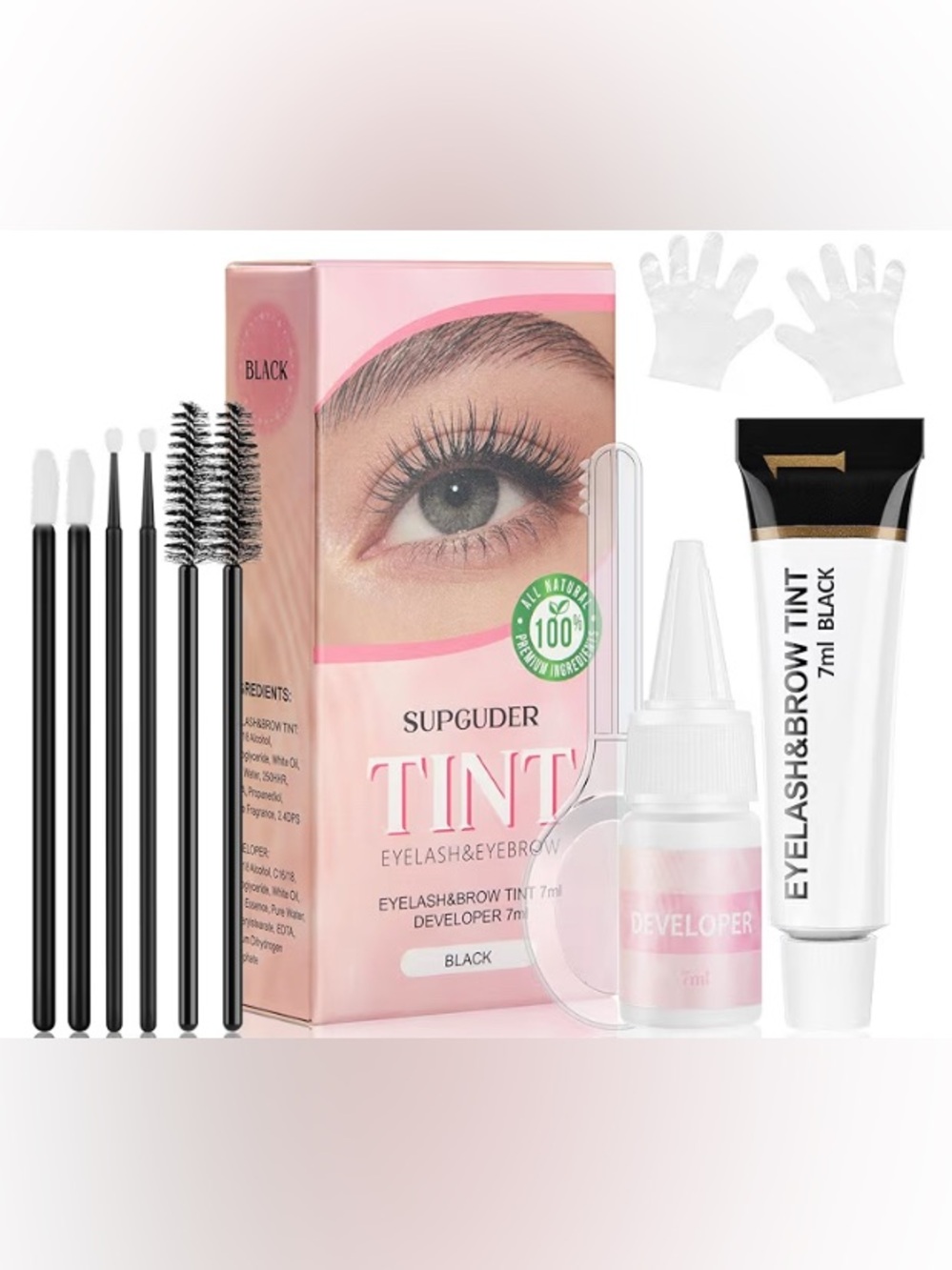 New Black Eyelash & Eyebrow Tint Kit | DIY | Salon Quality 🖤